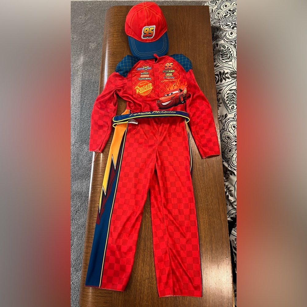 Toddler/Preschool Lightning McQueen Halloween Costume 3T-4T